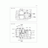 Схема вузла: Болти картера двигуна для Kawasaki ER400 ER-4N