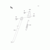 Схема вузла: Stand(s) для Kawasaki KX100