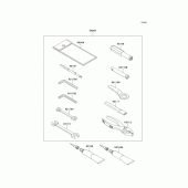 Схема узла: Owners tools для Kawasaki ZX1400 Ninja ZX-14R ABS