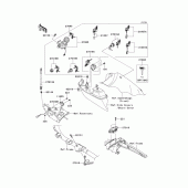 Схема узла: Замок зажигания для Kawasaki VN1700 VN1700 Voyager ABS