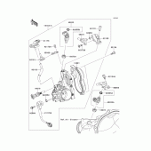 Схема узла: Throttle для Kawasaki KX250/ KX252 KX250F