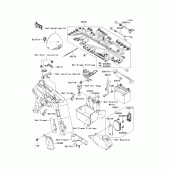 Схема вузла: Електроустаткування для Kawasaki VN1600 Vulcan 1600 Nomad