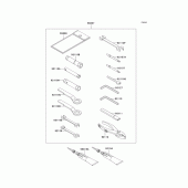 Схема вузла: Owners tools для Kawasaki ZX600 Ninja ZX-6