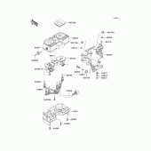 Схема вузла: Meter(s) для Kawasaki KMX125