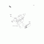 Схема вузла: Reflectors для Kawasaki VN1700 VN1700 Classic Tourer ABS