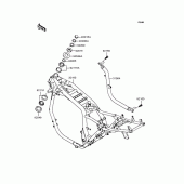 Схема узла: Рама для Kawasaki ZR1200 ZRX1200S