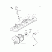 Схема узла: Ignition system для Kawasaki ZX1000 Z1000SX