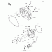 Схема вузла: Engine Cover(S) для Kawasaki KLX140 KLX140G