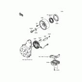 Схема узла: Генератор для Kawasaki ER650 ER-6N ABS