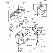 Схема вузла: Meter(s)(zg1000-a9) для Kawasaki ZG1000 1000GTR