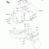 Схема узла: Крыло для Kawasaki ZX636 Ninja ZX-6R