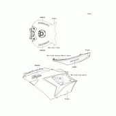 Схема вузла: Decals(black)(a7f) для Kawasaki ZX1400 Ninja ZX-14