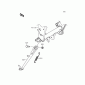 Схема вузла: Stand(s) для Kawasaki ZR800 Z800 ABS