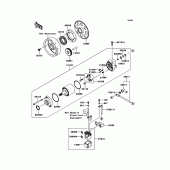 Схема вузла: Starter Motor для Kawasaki ZX1000 Z1000SX ABS