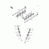 Схема вузла: Клапан для Kawasaki ZG1000 Concours