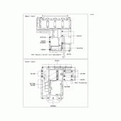 Схема вузла: Болти картера двигуна для Kawasaki ZR1200 ZRX1200 DAEG