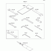 Схема узла: Owner`s tools для Kawasaki ZR1000 Z1000