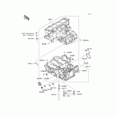 Схема узла: Картер двигателя для Kawasaki ZX1400 Ninja ZX-14