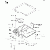Схема вузла: Oil pan для Kawasaki ZX1400 ZZR1400 ABS