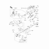 Схема вузла: Поворотники для Kawasaki VN1600 Vulcan 1600 Classic