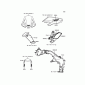 Схема вузла: Decals(Orange) для Kawasaki KLZ1000 Versys 1000 LT