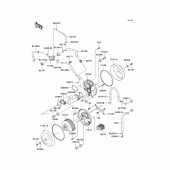 Схема узла: Воздушный фильтр для Kawasaki VN1600 Vulcan 1600 Nomad