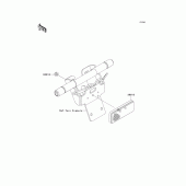 Схема узла: Reflectors для Kawasaki VN1700 VN1700 Voyager ABS