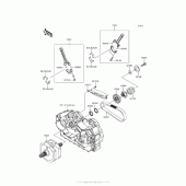 Схема вузла: Колінчастий вал для Kawasaki VN1700 Vulcan 1700 Voyager ABS