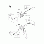 Схема вузла: Поворотники для Kawasaki KLX250 D-Tracker X