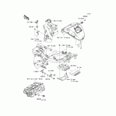 Схема вузла: Fuel injection для Kawasaki EX650 Ninja 650