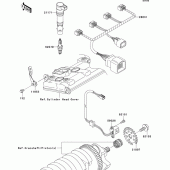 Схема вузла: Ignition system для Kawasaki ZX1000 Ninja ZX-10R