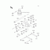 Схема вузла: Підвіска для Kawasaki KLE500