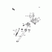 Схема вузла: Stand(s) для Kawasaki ZX636 Ninja ZX-6R ABS KRT Edition