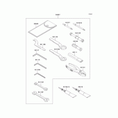 Схема узла: Owners tools для Kawasaki EX650 Ninja 650