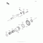 Схема вузла: Balancer для Kawasaki KLZ1000 Versys 1000 LT