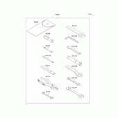 Схема вузла: Інструмент для Kawasaki EJ400 W400