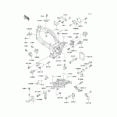 Схема вузла: Battery case для Kawasaki ZX900 Ninja ZX-9R