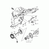 Схема узла: Генератор для Kawasaki ZR800 Z800