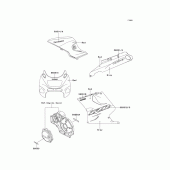 Схема вузла: Decals(red)(zx1100-g2) для Kawasaki ZX1100 ZZ-R1100