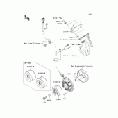Схема вузла: Генератор для Kawasaki KX125