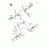 Схема вузла: Step для Kawasaki KL250 KLR250