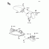 Схема вузла: Крило для Kawasaki ZX1100 Ninja ZX-11