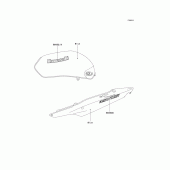 Схема вузла: Decals(blue)(ca,us)(h2) для Kawasaki ZR750 ZR-7S