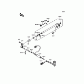 Схема узла: Переключатель передач для Kawasaki ZX1000 Ninja H2