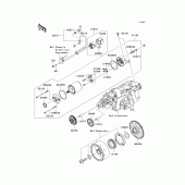Схема узла: Starter motor для Kawasaki KLE650 Versys 650