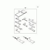 Схема вузла: Інструмент для Kawasaki VN900 Vulcan 900 Custom