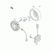 Схема вузла: Генератор для Kawasaki ZX636 Ninja ZX-6R