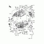 Схема вузла: Картер двигуна для Kawasaki KLE650 Versys 650