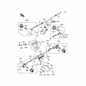 Схема вузла: Поворотники для Kawasaki VN1700 Vulcan 1700 Nomad ABS