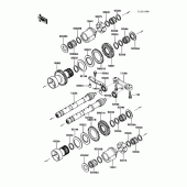 Схема вузла: Balancer для Kawasaki ZG1200 Voyager XII